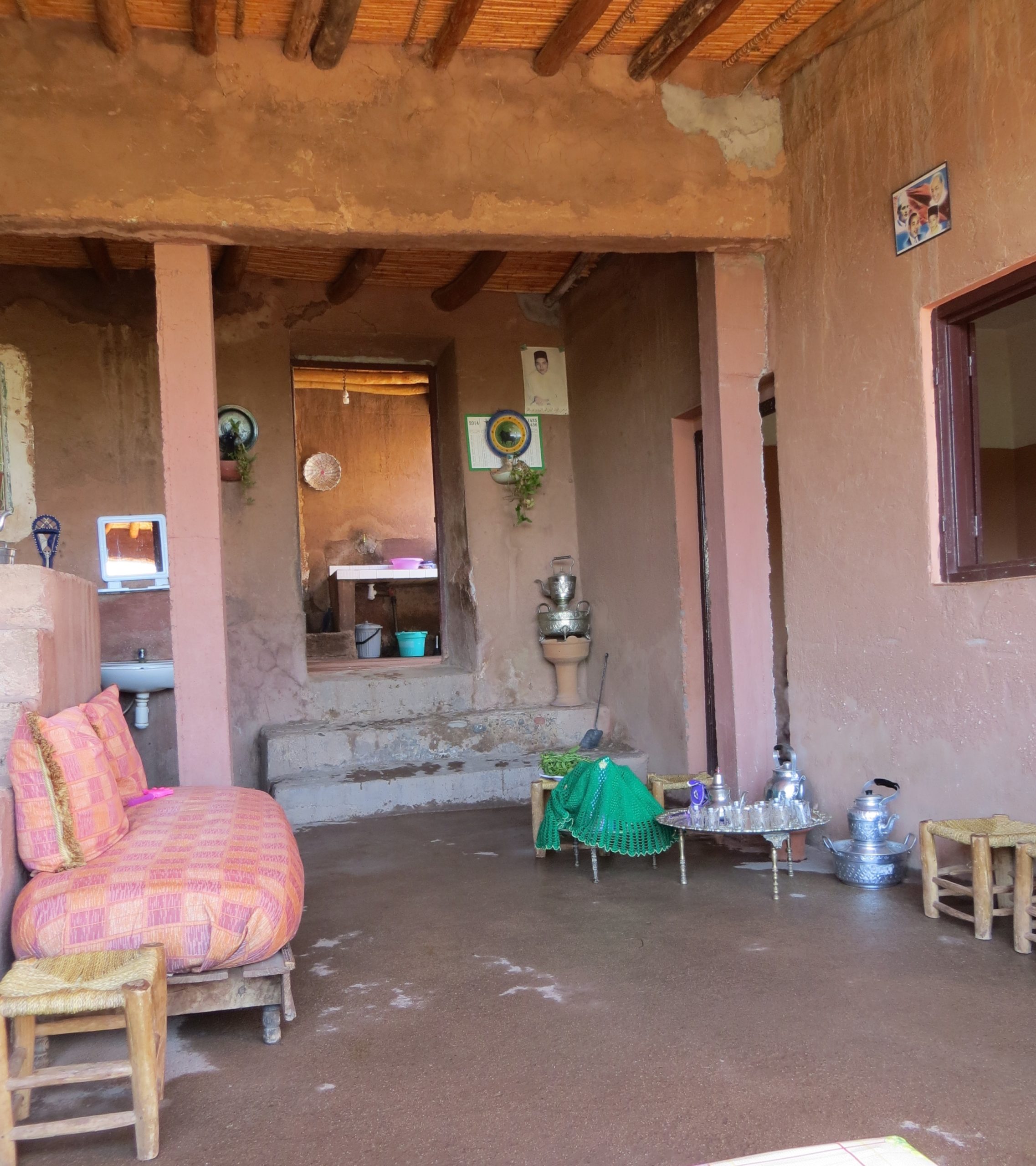 Maison berbère, dans la vallée de l'Ourika
